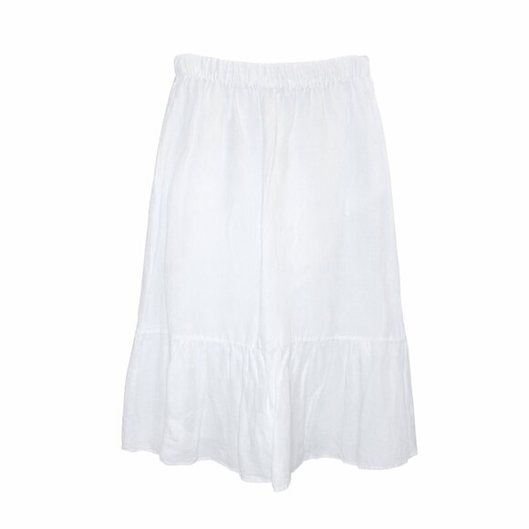 Tommy Bahama Linen Blend Faux Wrap Skirt | Size XXS (fits like a Small) - Picture 2 of 8